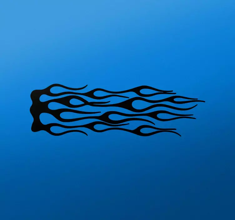 Láng matrica motorkerékpár matrica - TenStickers