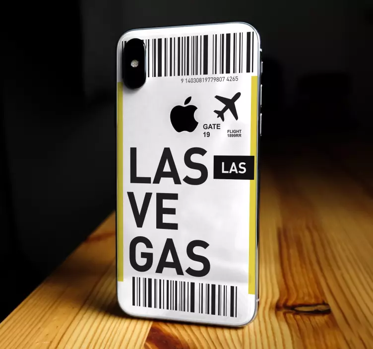 Las vegas belépő matrica iphone - TenStickers