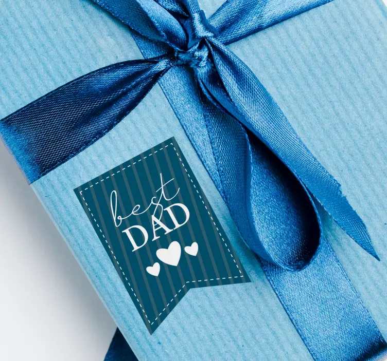 Legjobb apa címke vinil matrica - TenStickers