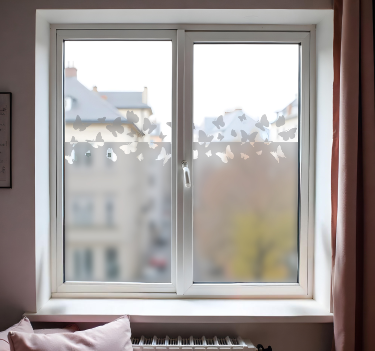 Lepkék Matrica ablakok és üveg - TenStickers