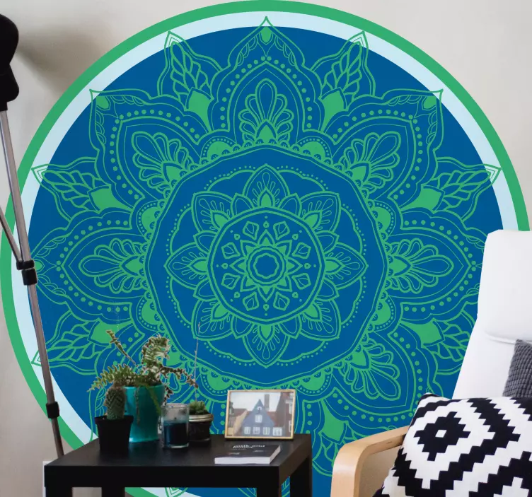 Mandala mintázatú matrica dekoráció - TenStickers