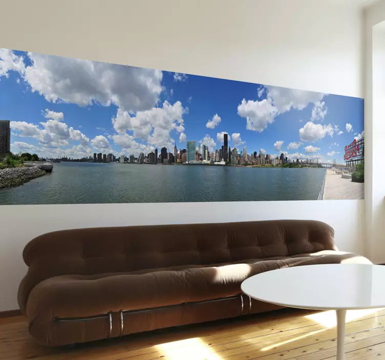 Manhattani láthatár matrica - TenStickers