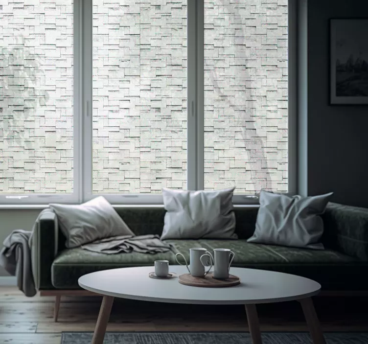 Matrica ablakok és üveg transzlúcido textura - TenStickers