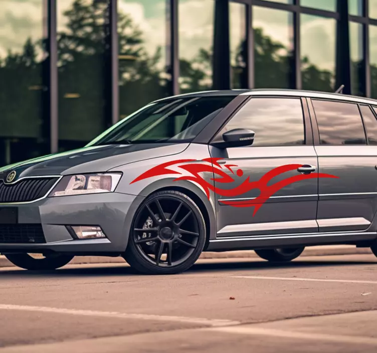 Matrica Autók törzsi - TenStickers