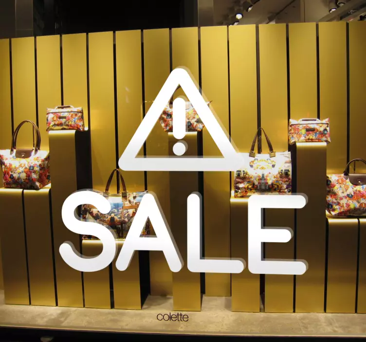 Matrica figyelmeztetés az egyesült királyságban akciós matricák - TenStickers