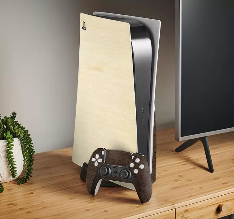 Matrica Ps5 fa textúra - TenStickers