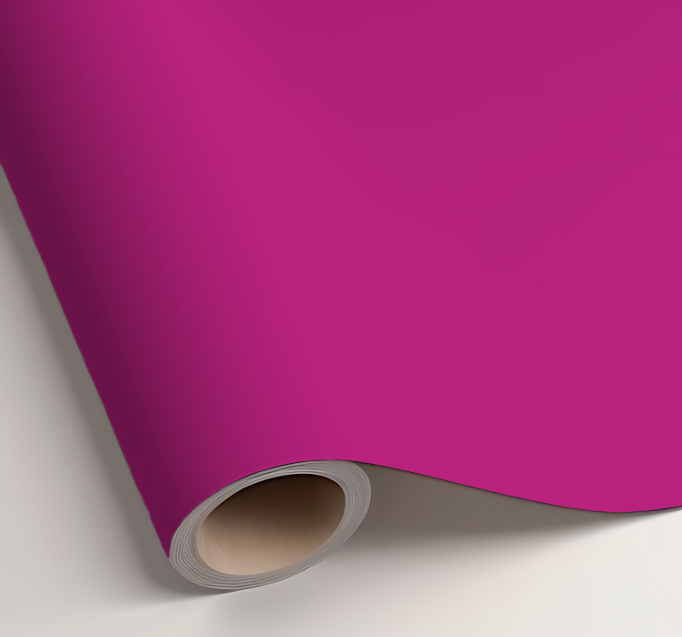 Matt élénk rózsaszín egyszínű ívmatrica - TenStickers