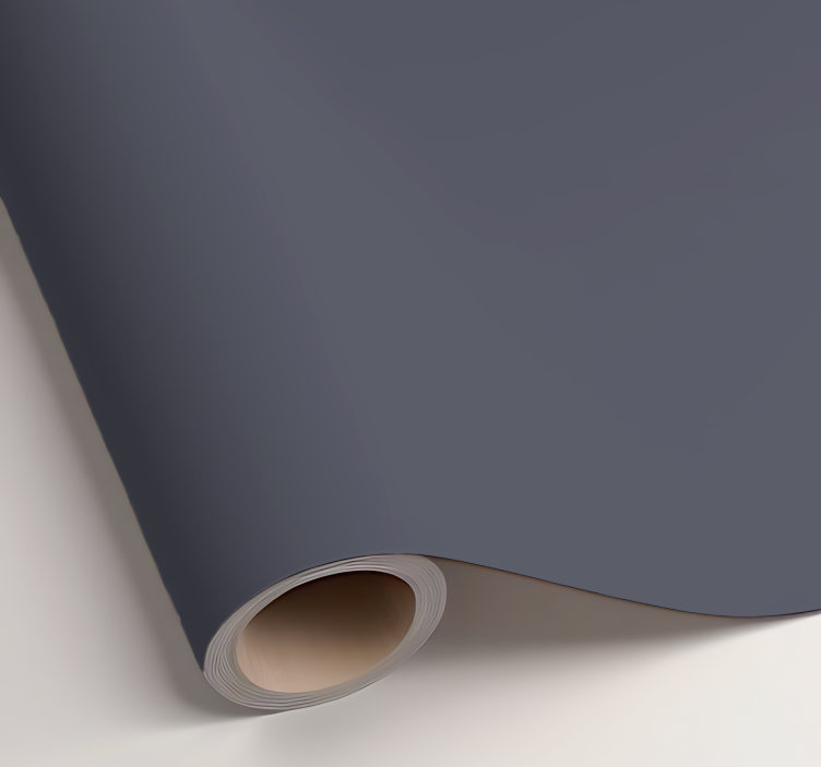 Matt sötétszürke egyszínű ívmatrica - TenStickers