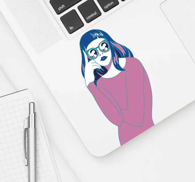 Modern lány nappali fal dekoráció - TenStickers