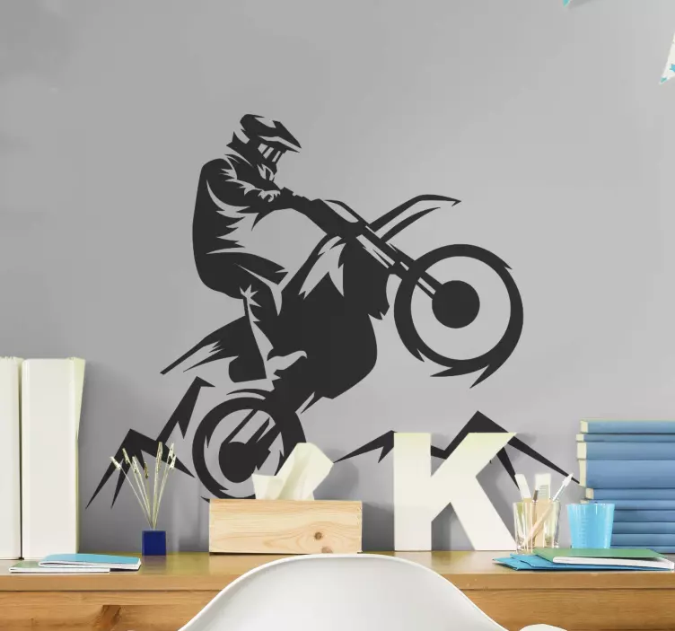 Motoros matrica - TenStickers