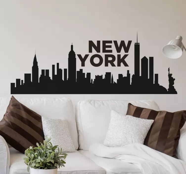 New york skyline falmatrica - TenStickers