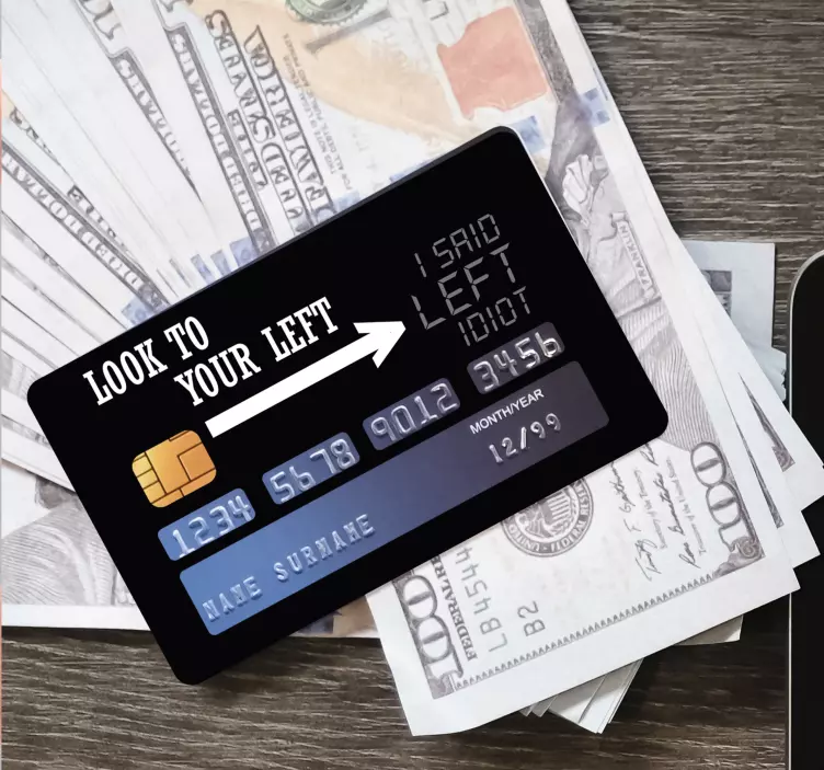 Nézd meg a bal oldali matricádat - TenStickers