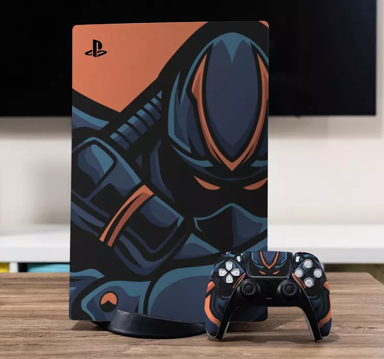 Ninja harcos téma matricák mozi, tv és videojátékok - TenStickers