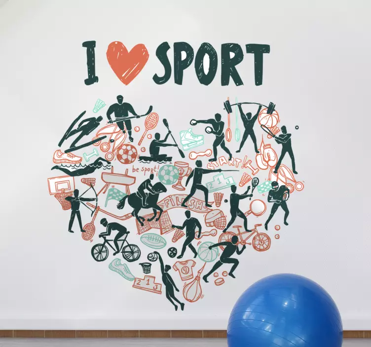 Olimpiai sport olimpiai sport matrica - TenStickers
