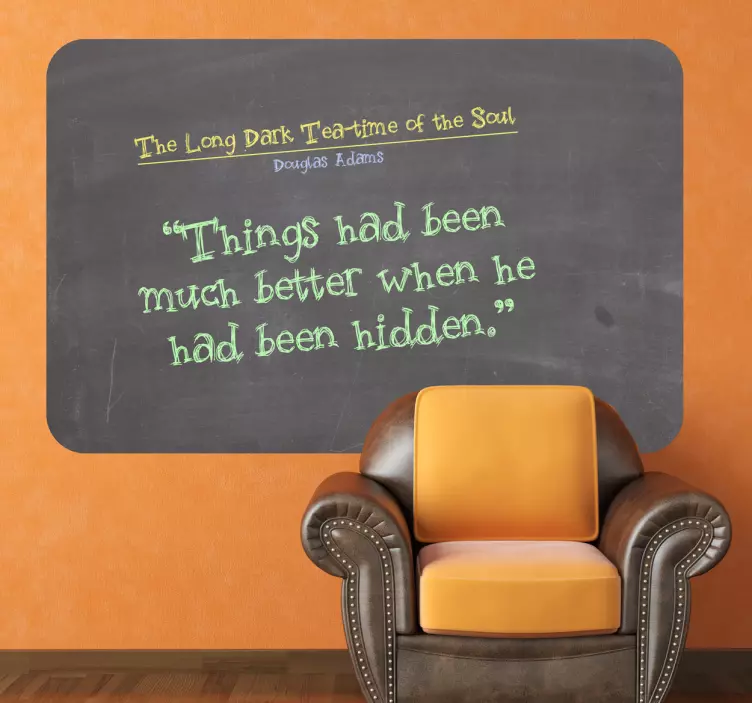 Palatábla tábla matrica - TenStickers