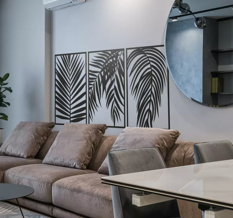 Pálmalevél növény falmatrica - TenStickers