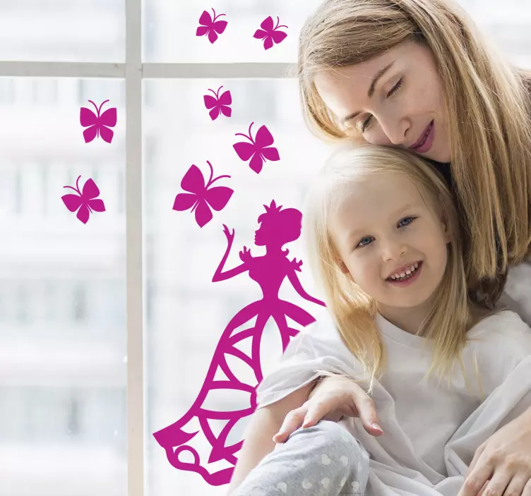 Pillangó dekoráció készlet matrica - TenStickers