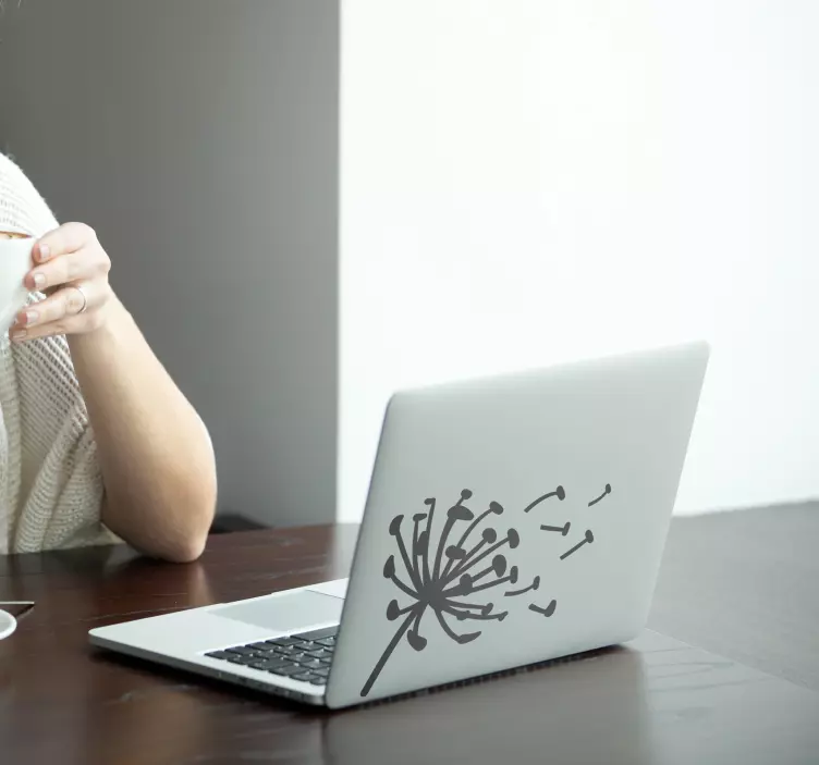 Pitypang laptop matrica - TenStickers