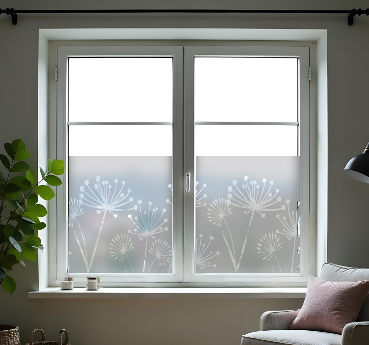 Pitypang Matrica ablakok és üveg - TenStickers