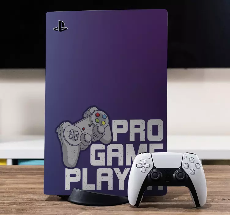 Pro gamer player ps5 matricák - TenStickers