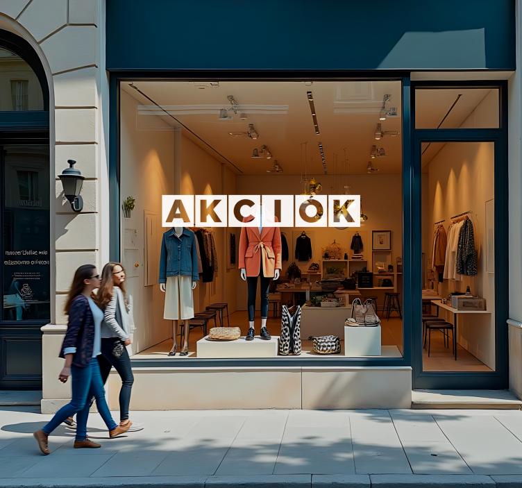 Promóciós szöveg akciós matricák - TenStickers