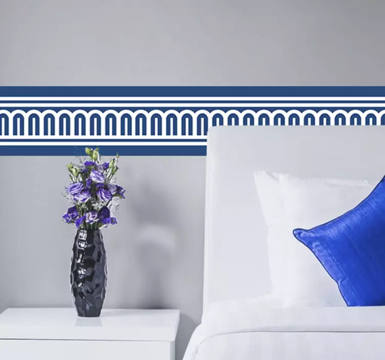 Ragasztó határfal matrica - TenStickers