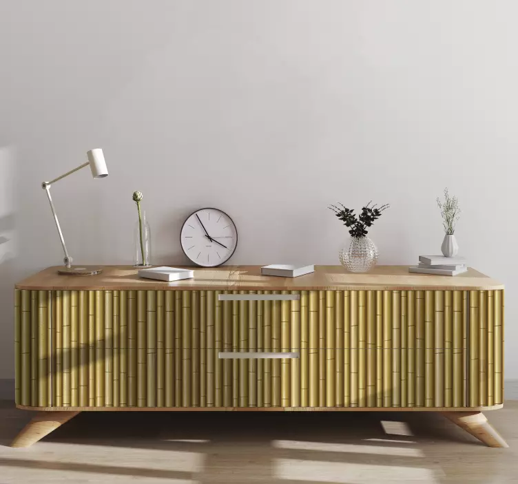 Rattan textúra bútor matrica - TenStickers