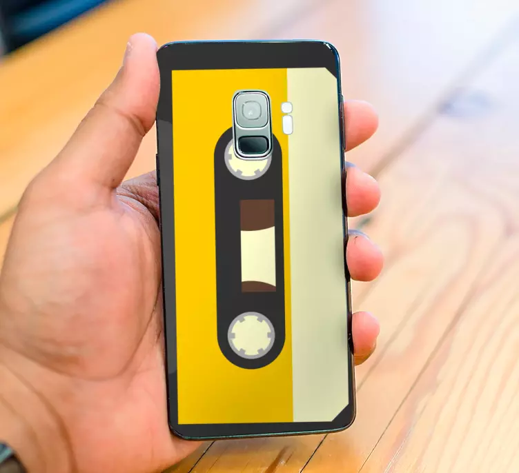 Retro kazetta samsung matrica - TenStickers