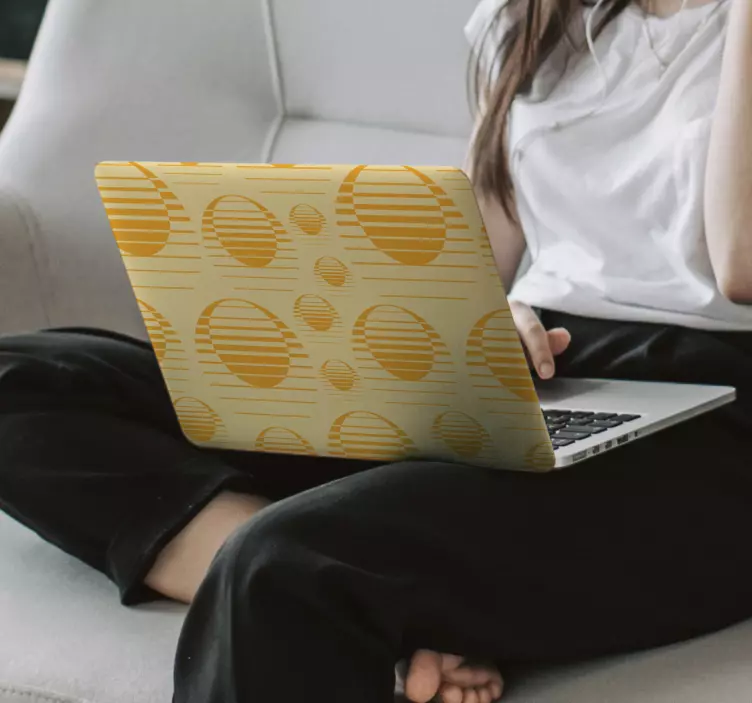 Retro nap felhívni a laptop bőrét - TenStickers