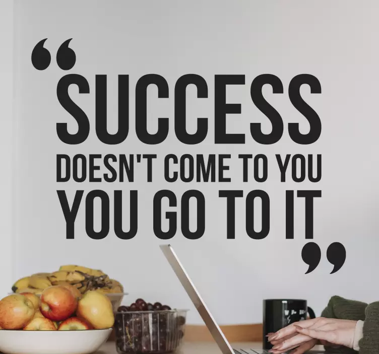 Siker nagyszerű inspiráló matrica - TenStickers