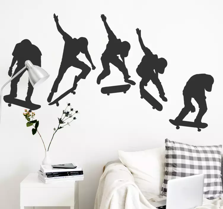 Skate evolution extrém sport matrica - TenStickers