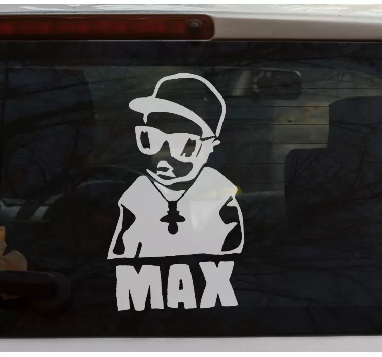 Stílusos karakter siluett erdei Állatok falmatrica - TenStickers