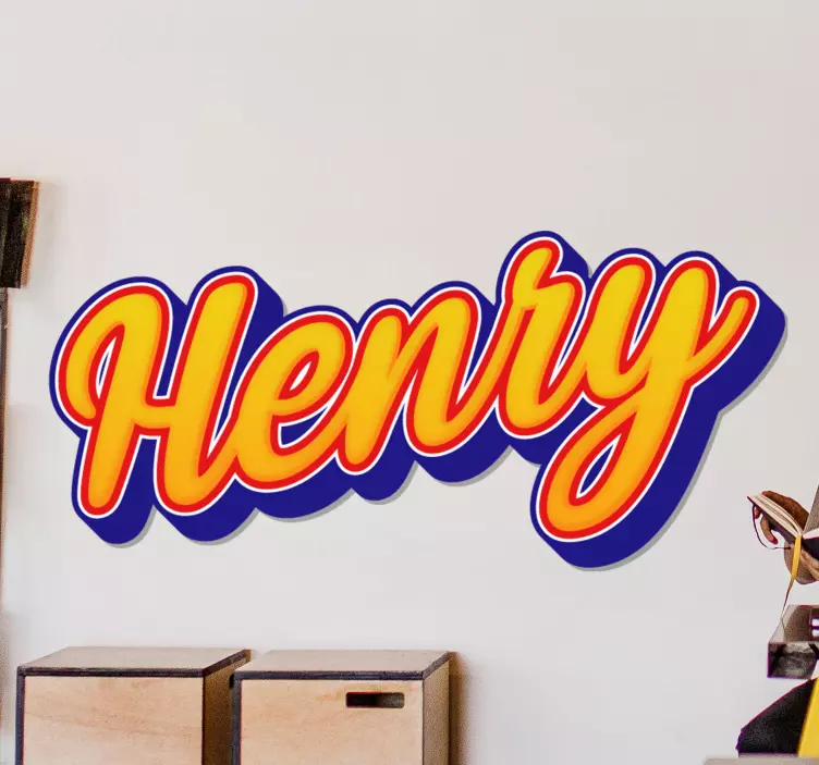 Személyre szabott névgrafika erdei állatok falmatrica - TenStickers