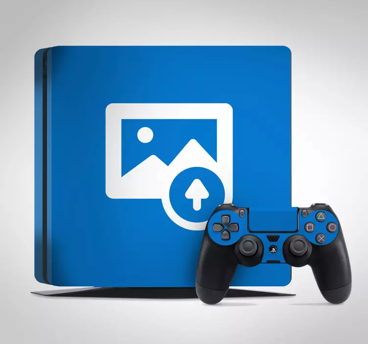 Személyre szabott PlayStation 4 matrica - TenStickers