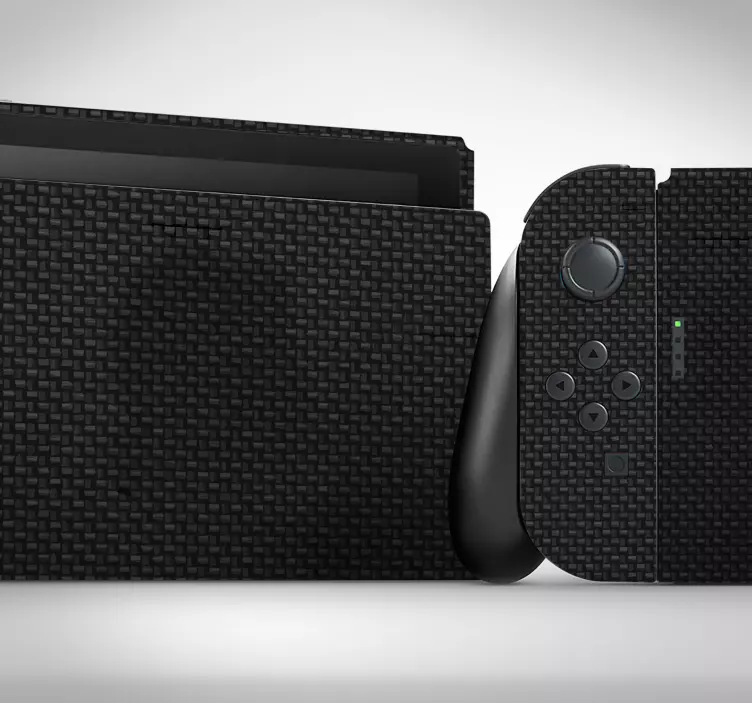 Szén textúra (nintendo 3ds xl) nintendo bőr - TenStickers