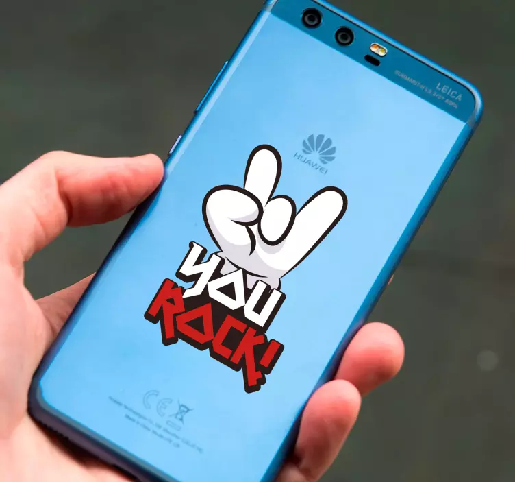 Te rock matrica a huawei-hez - TenStickers