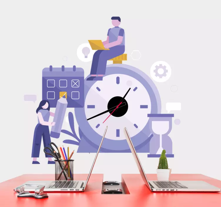 Termelékenységi időgazdálkodás Matrica Készletek - TenStickers