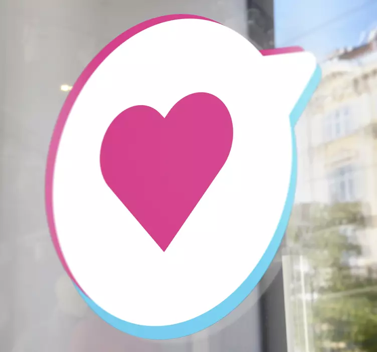 Tiktok, mint az ablak matrica - TenStickers