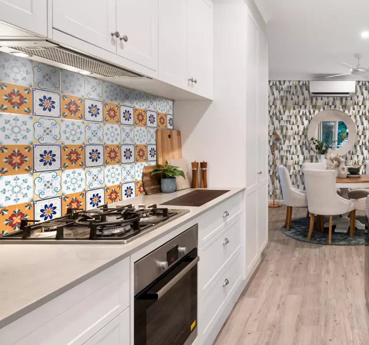 Tarka cserép matrica - TenStickers