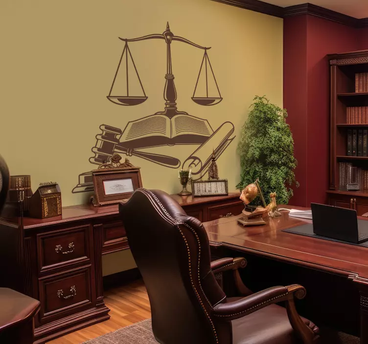 Törvény matrica ikonok a jogosultságokról - TenStickers