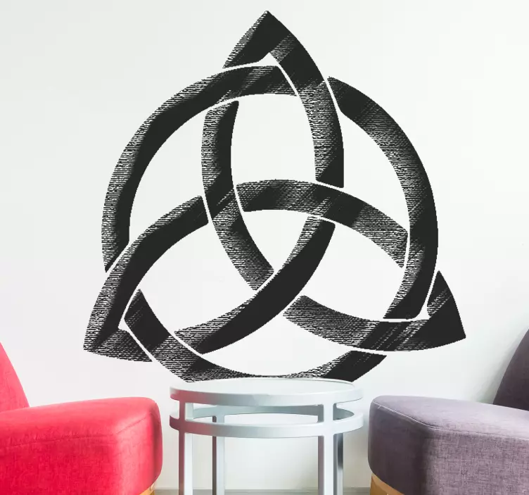 Triglav ikon szláv isten fal matrica - TenStickers