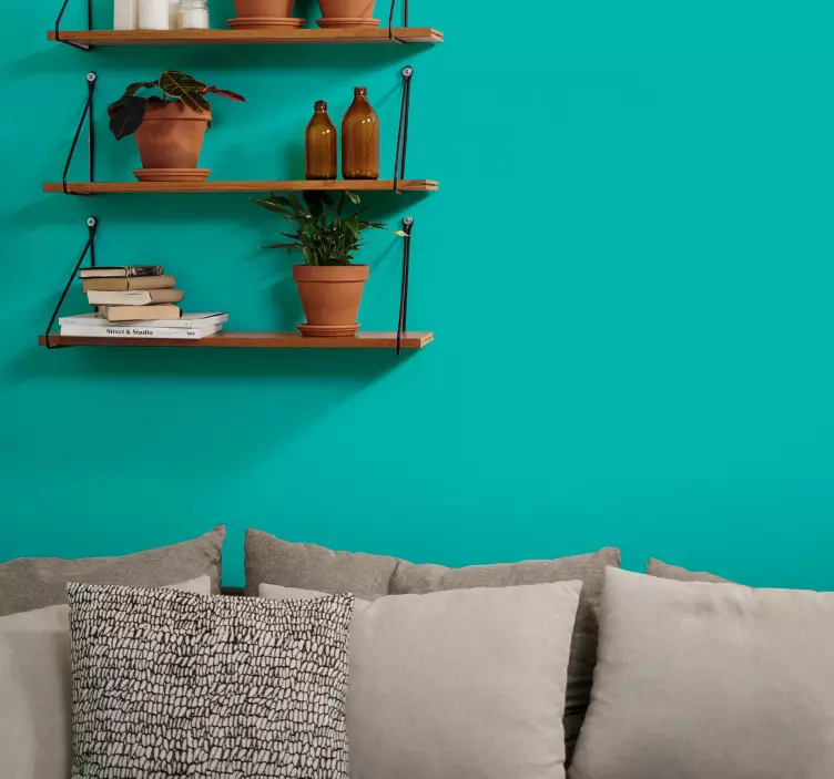 Türkiz sima vinyl matrica - TenStickers