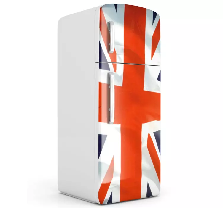 Union jack hűtőszekrény fedél matrica - TenStickers