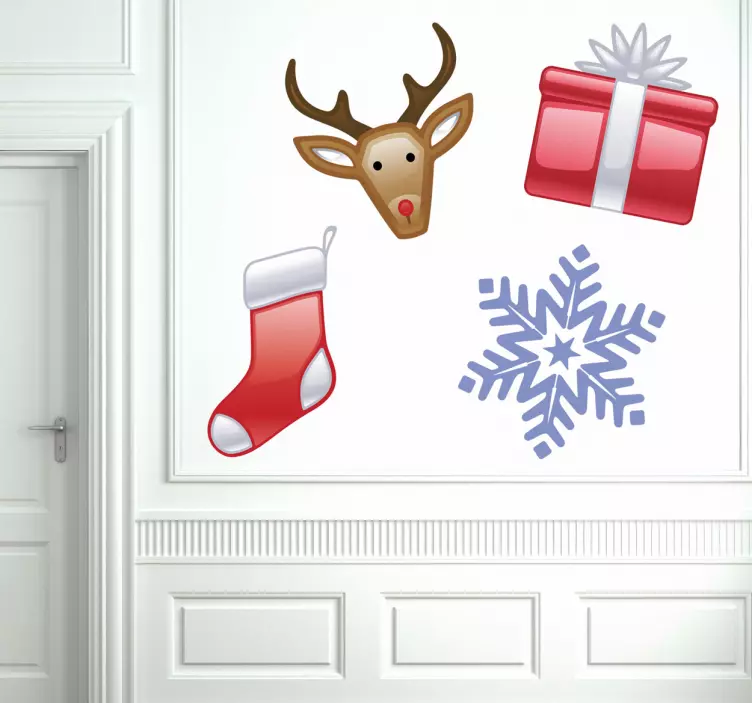 ünnepi szimbólumok esemény matrica - TenStickers