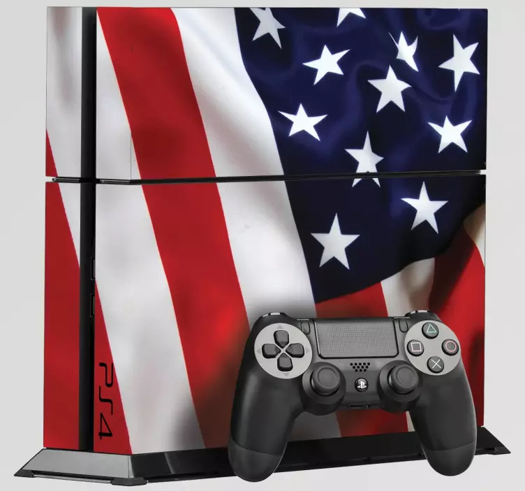 Usa flag ps4 skin - TenStickers