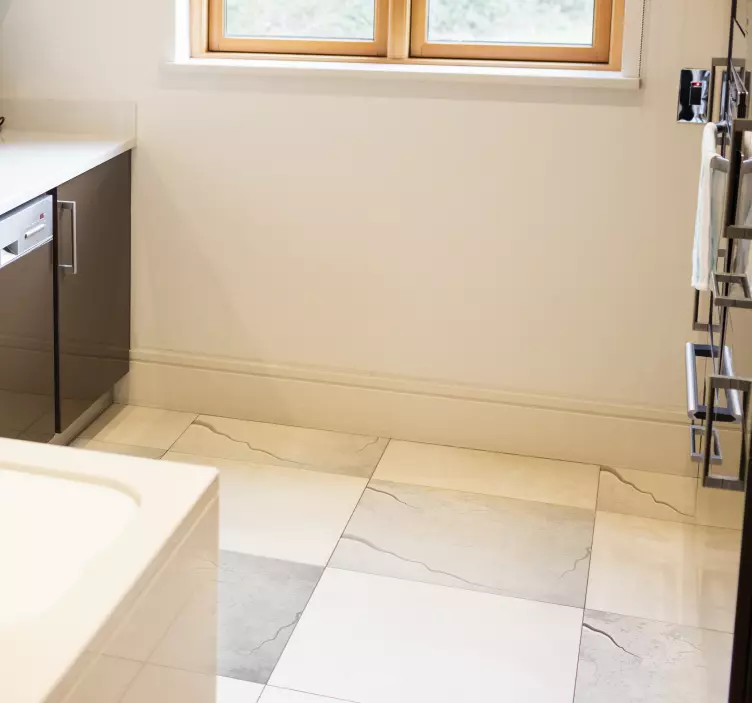 Padló bakelit matrica - TenStickers