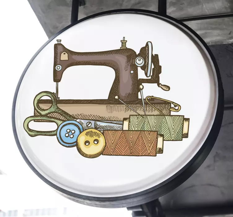 Varrókészlet falikép matrica - TenStickers