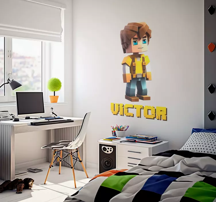 Videójátékok matrica blokk gyerek - TenStickers