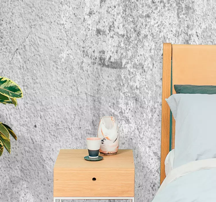 Világosszürke rusztikus beton vinyl matrica - TenStickers