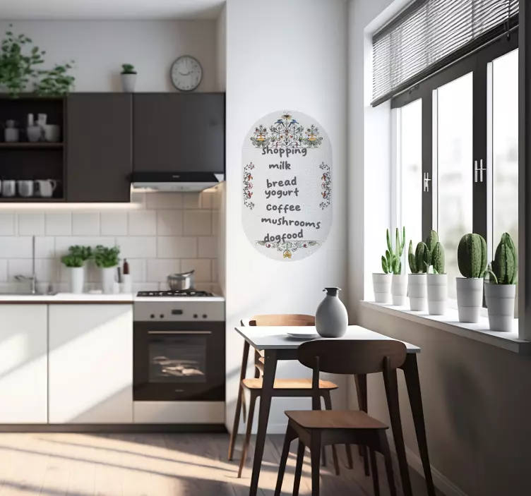 Régi matrica vintage fehér tábla - TenStickers